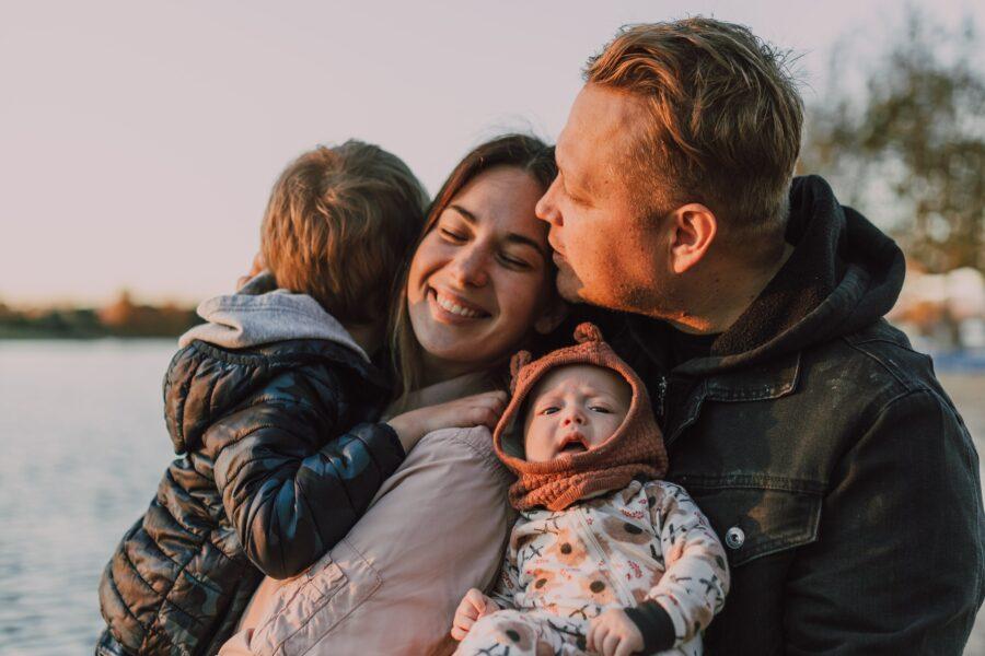 parents with babies